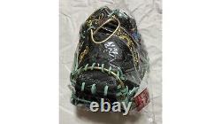 Rawlings Heart of the Hide Graphic Catcher Mitt Glove Speed Shell Black 33in HOH