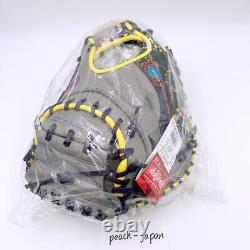 Rawlings Heart of the Hide Graphic Catcher Mitt Glove Speed Shell Gray HOH NEW