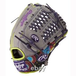 Rawlings Heart of the Hide Graphic Glove Speed Shell Gray HOH 11.5inch