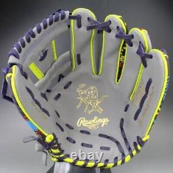 Rawlings Heart of the Hide Graphic Infielder Glove GR2FHGN62 Gray HOH 11.25in