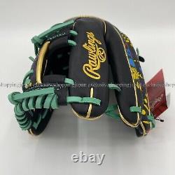 Rawlings Heart of the Hide Graphic Infielder Glove Speed Shell Black HOH 11.25in