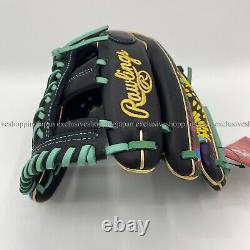 Rawlings Heart of the Hide Graphic Infielder Glove Speed Shell Black HOH 11.5in