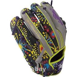 Rawlings Heart of the Hide Graphic Infielder Glove Speed Shell Gray HOH 11.25in
