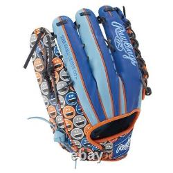 Rawlings Heart of the Hide Graphic Outfielder Glove 13in Speed Shell SX/RY HOH