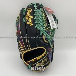 Rawlings Heart of the Hide Graphic Outfielder Glove Speed Shell Black HOH 13in