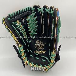 Rawlings Heart of the Hide Graphic Outfielder Glove Speed Shell Black HOH 13in