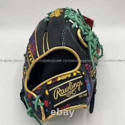 Rawlings Heart of the Hide Graphic Outfielder Glove Speed Shell Black HOH 13in