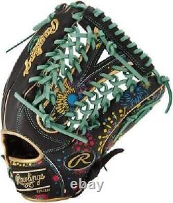 Rawlings Heart of the Hide Graphic Outfielder Glove Speed Shell Black HOH 13in