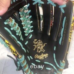 Rawlings Heart of the Hide Graphic Outfielder Glove Speed Shell Black Right-hand