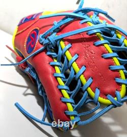Rawlings Heart of the Hide HOH Infielder 11.25 RHT TRAP EZE Royal/Scarlet Rare