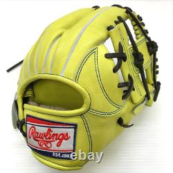 Rawlings Heart of the Hide HOH PREMIU Infielder Glove 11.2 RHT Jazz Yellow Rare