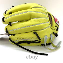 Rawlings Heart of the Hide HOH PREMIU Infielder Glove 11.2 RHT Jazz Yellow Rare