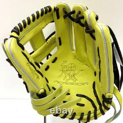 Rawlings Heart of the Hide HOH PREMIU Infielder Glove 11.2 RHT Jazz Yellow Rare