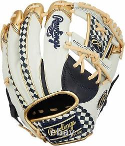 Rawlings Heart of the Hide Infield Glove Navy / White 11.25 Right Hand HOH Mitt