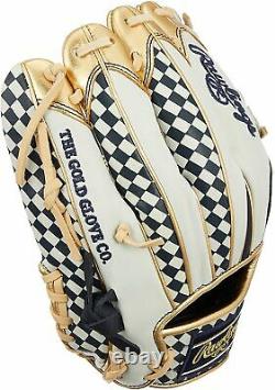 Rawlings Heart of the Hide Infield Glove Navy / White 11.25 Right Hand HOH Mitt