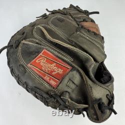 Rawlings Heart of the Hide Lite Toe 34 Catchers Mitt PROCM43BP28 Grey/Brown RHT