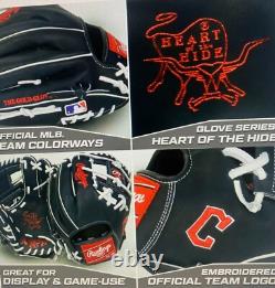 Rawlings Heart of the Hide MLB Cleveland Guardians 11.5 Infield Baseball Glove