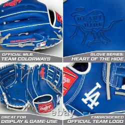 Rawlings Heart of the Hide MLB Los Angeles Dodgers 11.5 Infield Baseball Glove