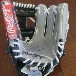 Rawlings Heart of the Hide MLB White Sox Baseball Glove 11.5 Black Right