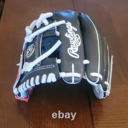 Rawlings Heart of the Hide MLB White Sox Baseball Glove 11.5 Black Right