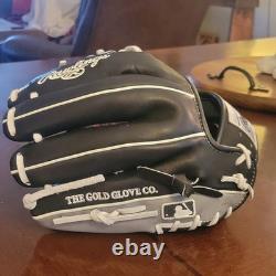 Rawlings Heart of the Hide MLB White Sox Baseball Glove 11.5 Black Right