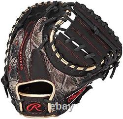 Rawlings Heart of the Hide Multi Material Shell Catcher Mitt Glove B/SC 33in HOH