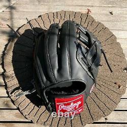 Rawlings Heart of the Hide PRO1000HB 12 Black Horween Baseball Glove