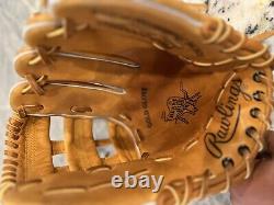 Rawlings Heart of the Hide PRO1000HC 12 H-Web Horween Leather Round Logo NWOT
