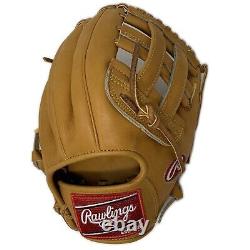 Rawlings Heart of the Hide PRO1000 Tan Baseball Glove 12 in H Web Right Hand Thr