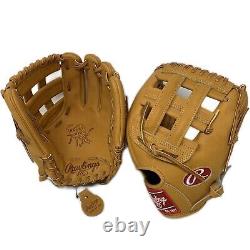 Rawlings Heart of the Hide PRO1000 Tan Baseball Glove 12 in H Web Right Hand Thr