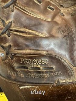 Rawlings Heart of the Hide PRO1203SC 12 Baseball Glove Basket Web LHT Lefty