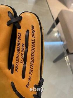 Rawlings Heart of the Hide PRO200 11.5 Inch Tan Professional Baseball Glove