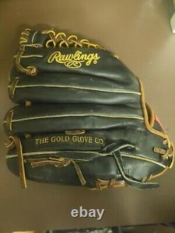Rawlings Heart of the Hide PRO200-4JBT 11-1/2 RHT Black Baseball Glove