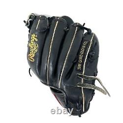 Rawlings Heart of the Hide PRO200-4JB 11.5 Baseball Glove LHT Black Leather