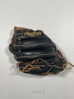 Rawlings Heart of the Hide PRO200-6JBT 11.5 I-Web Baseball Glove Black Tan