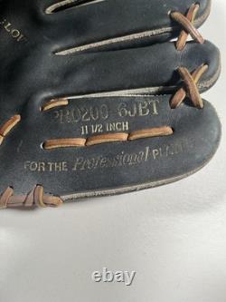 Rawlings Heart of the Hide PRO200-6JBT 11.5 I-Web Baseball Glove Black Tan