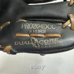 Rawlings Heart of the Hide PRO204DCC 11.5 RH Throw USA Tanned Leather Glove