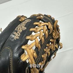 Rawlings Heart of the Hide PRO204DCC 11.5 RH Throw USA Tanned Leather Glove