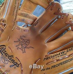 Rawlings Heart of the Hide PRO204W-2HT 11.5 Pro Label Horween Baseball Glove