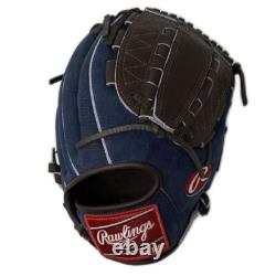 Rawlings Heart of the Hide PRO206-12 Chocolate Denim 12 Inch Baseball Glove RHT