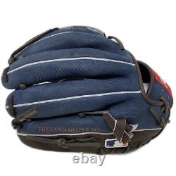 Rawlings Heart of the Hide PRO206-12 Chocolate Denim 12 Inch Baseball Glove RHT