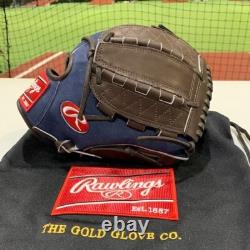 Rawlings Heart of the Hide PRO206-12 Chocolate Denim 12 Inch Baseball Glove RHT