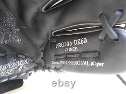 Rawlings Heart of the Hide PRO206-DK60 12 Black 200 Pattern 77/144 CrocSkin