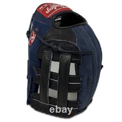 Rawlings Heart of the Hide PRO303 Black Denim 12.75 Inch Baseball Glove H WebRHT