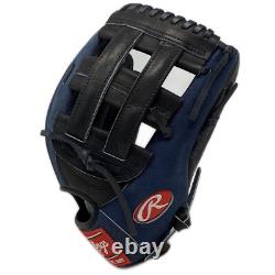 Rawlings Heart of the Hide PRO303 Black Denim 12.75 Inch Baseball Glove H WebRHT