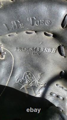 Rawlings Heart of the Hide PROCM33SBB 33 Black Leather Catcher's Mitt