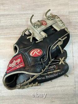 Rawlings Heart of the Hide PRONP5 11.75 RHT Baseball Glove I Web T BLACK GRAY