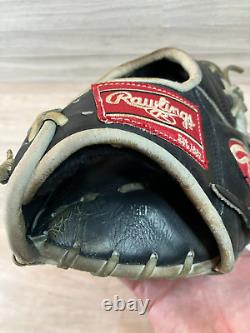 Rawlings Heart of the Hide PRONP5 11.75 RHT Baseball Glove I Web T BLACK GRAY