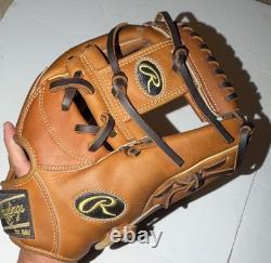 Rawlings Heart of the Hide PRONP5-2 11.75 Infield Glove Tan Perfectly Broken In