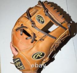 Rawlings Heart of the Hide PRONP5-2 11.75 Infield Glove Tan Perfectly Broken In